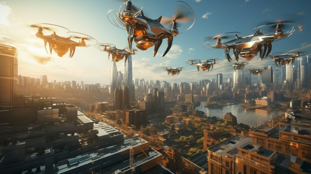 Future of Robotics and Drones Image