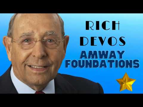 Amway Foundations ? Helen and Rich Devos American billionaire businessman, co-founder of Amway