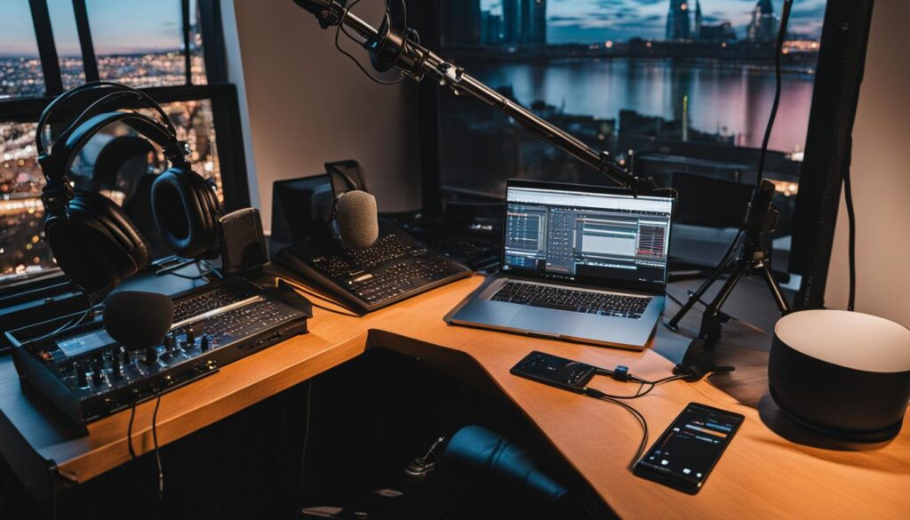 podcast equipment image